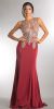 Main image of Exquisite Lace Bodice Long Formal Evening Dress